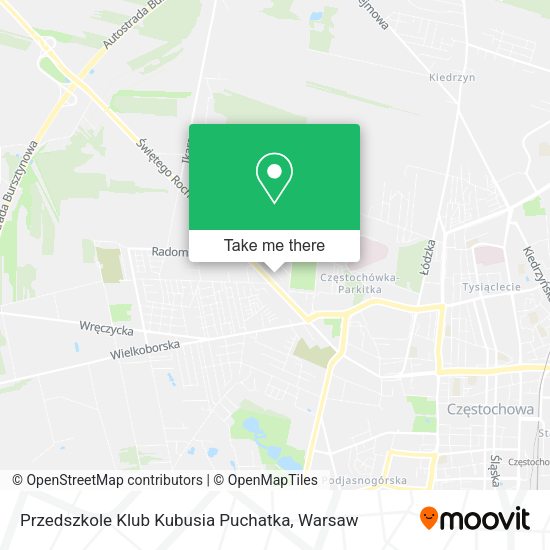 Przedszkole Klub Kubusia Puchatka map