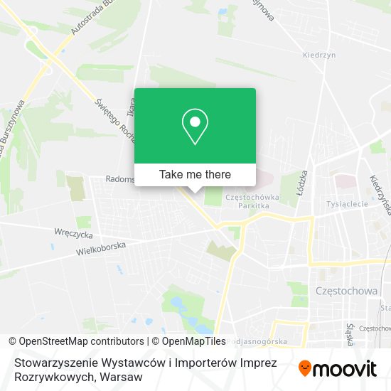 Stowarzyszenie Wystawców i Importerów Imprez Rozrywkowych map