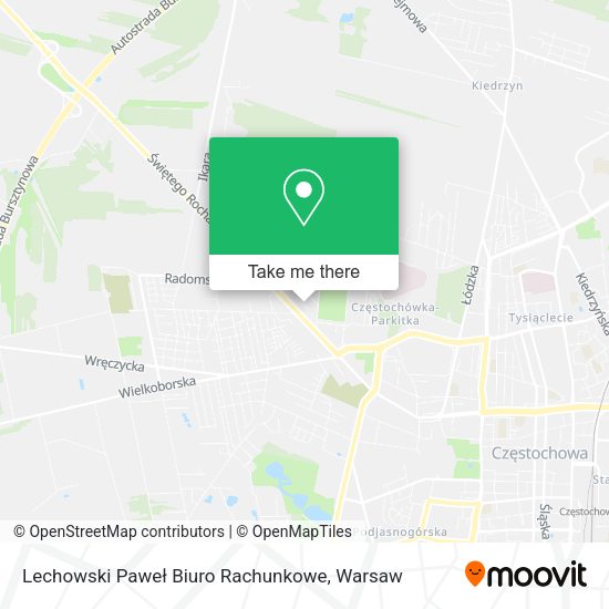 Lechowski Paweł Biuro Rachunkowe map