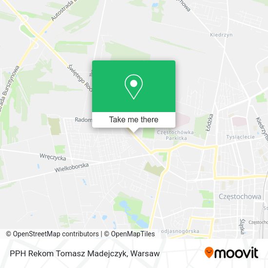 PPH Rekom Tomasz Madejczyk map