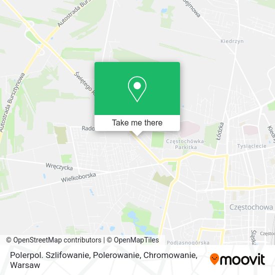 Polerpol. Szlifowanie, Polerowanie, Chromowanie map