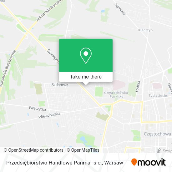 Przedsiębiorstwo Handlowe Panmar s.c. map