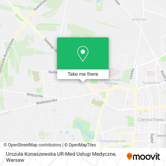 Urszula Konaszewska UR-Med Usługi Medyczne map