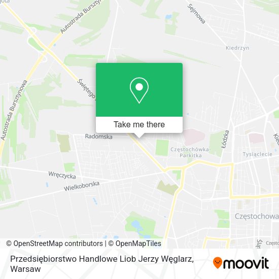 Przedsiębiorstwo Handlowe Liob Jerzy Węglarz map