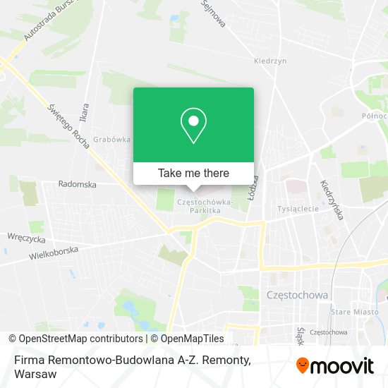 Firma Remontowo-Budowlana A-Z. Remonty map