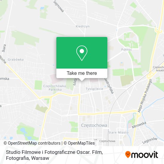 Studio Filmowe i Fotograficzne Oscar. Film, Fotografia map