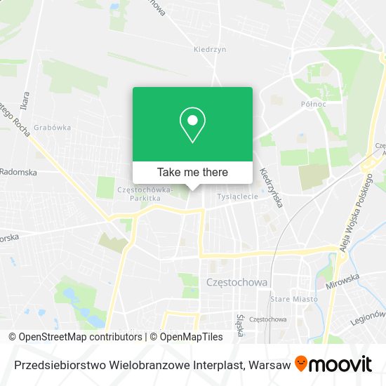 Przedsiebiorstwo Wielobranzowe Interplast map