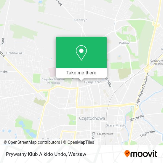 Prywatny Klub Aikido Undo map