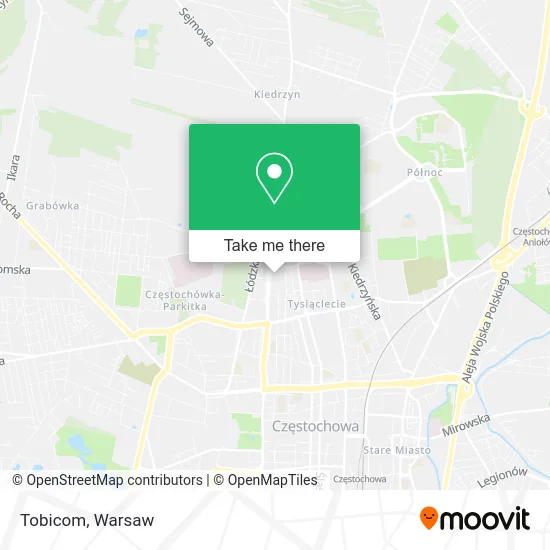 Карта Tobicom