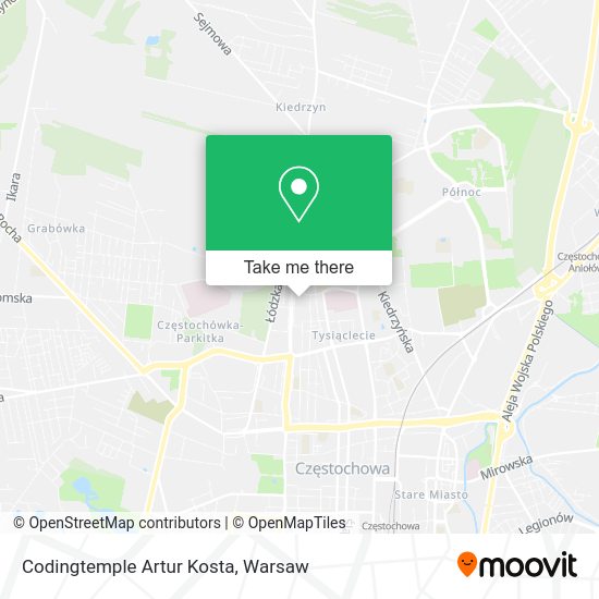 Codingtemple Artur Kosta map