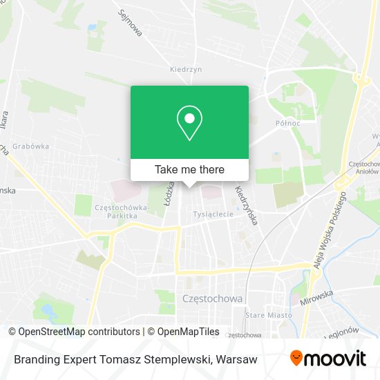 Branding Expert Tomasz Stemplewski map