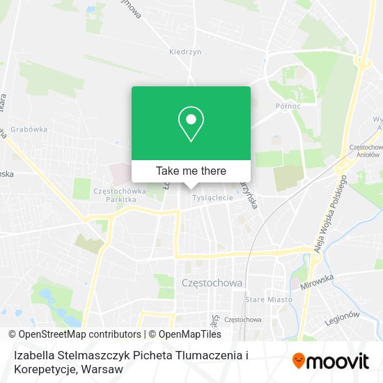 Izabella Stelmaszczyk Picheta Tlumaczenia i Korepetycje map