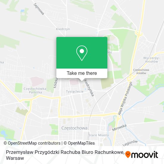 Przemysław Przygódzki Rachuba Biuro Rachunkowe map