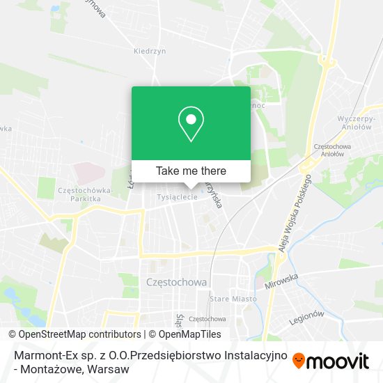 Marmont-Ex sp. z O.O.Przedsiębiorstwo Instalacyjno - Montażowe map