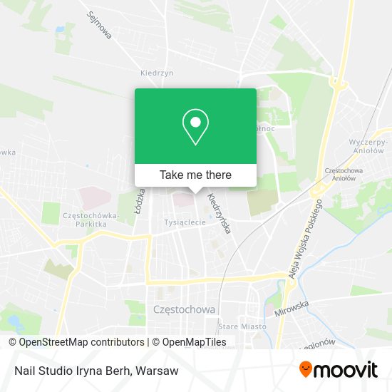 Nail Studio Iryna Berh map