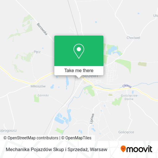 Mechanika Pojazdów Skup i Sprzedaż map