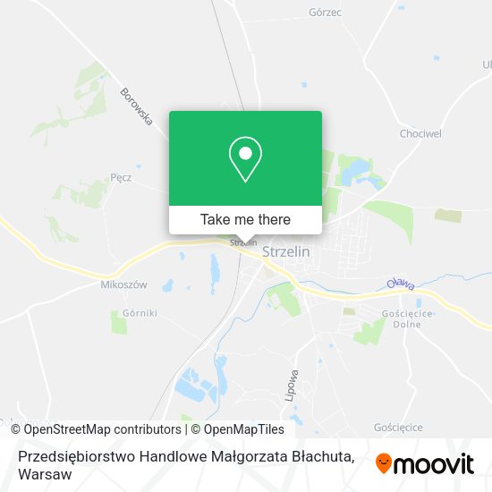 Przedsiębiorstwo Handlowe Małgorzata Błachuta map