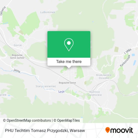 PHU Techtim Tomasz Przygodzki map