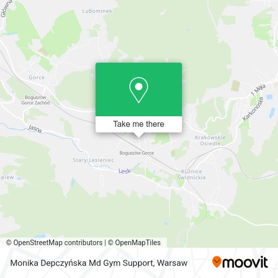 Monika Depczyńska Md Gym Support map