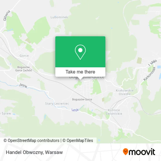 Карта Handel Obwozny