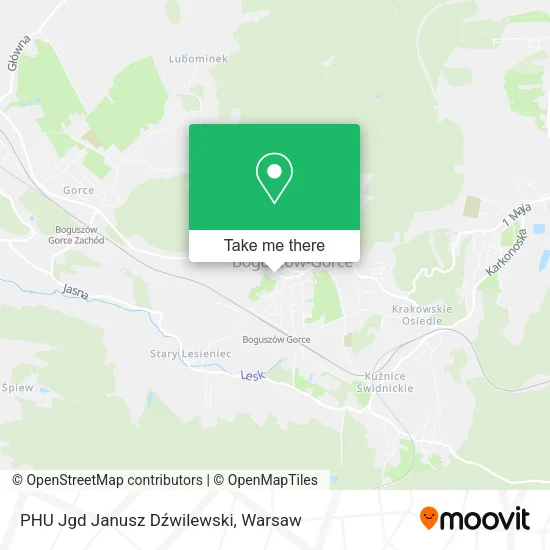 Карта PHU Jgd Janusz Dźwilewski