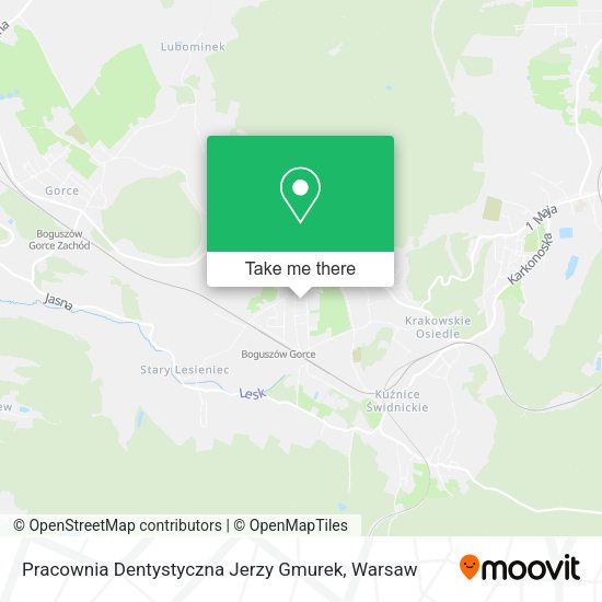 Pracownia Dentystyczna Jerzy Gmurek map