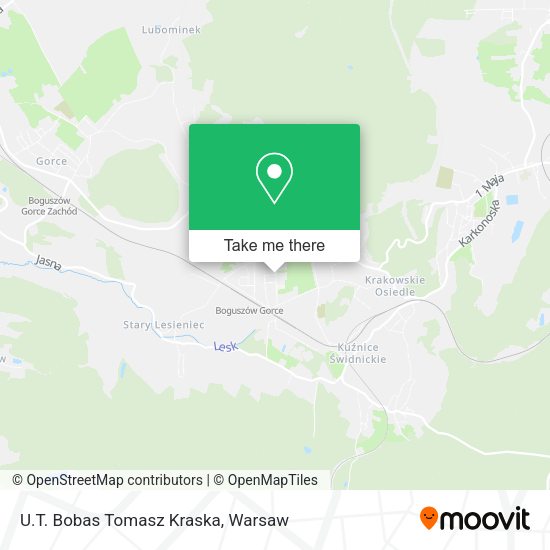 U.T. Bobas Tomasz Kraska map