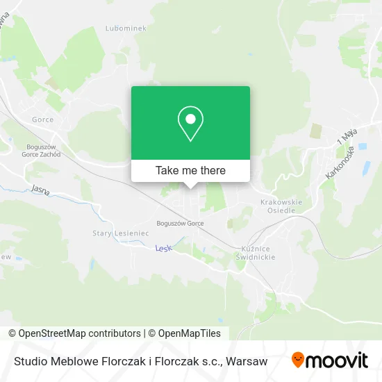Карта Studio Meblowe Florczak i Florczak s.c.