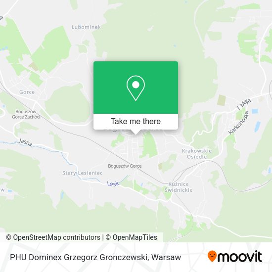 PHU Dominex Grzegorz Gronczewski map