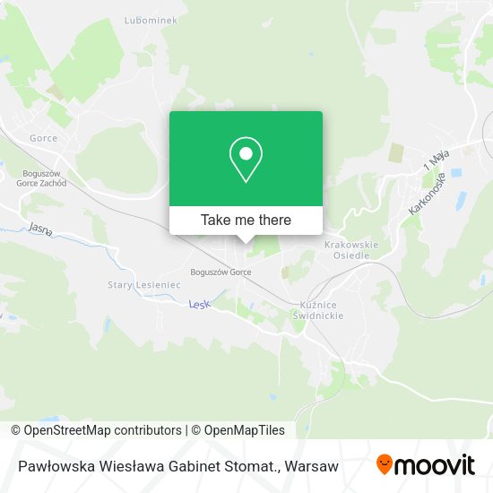 Pawłowska Wiesława Gabinet Stomat. map