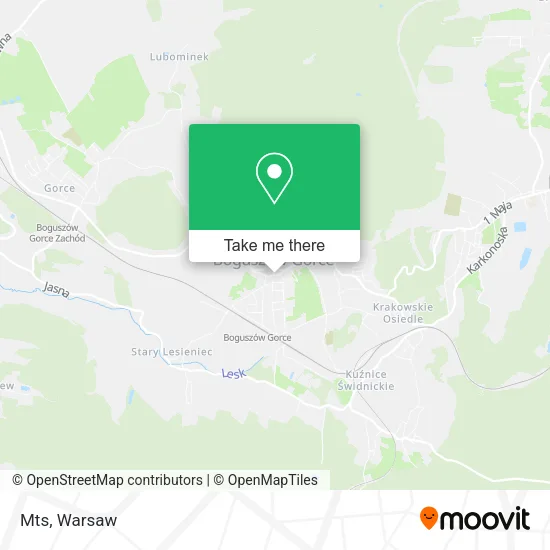 Карта Mts