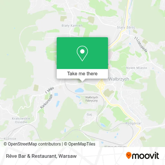 Rêve Bar & Restaurant map