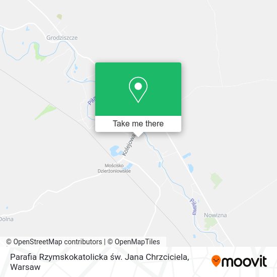 Parafia Rzymskokatolicka św. Jana Chrzciciela map