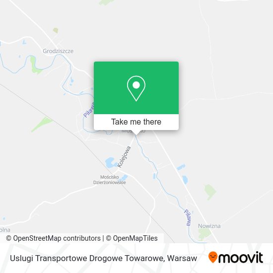 Uslugi Transportowe Drogowe Towarowe map