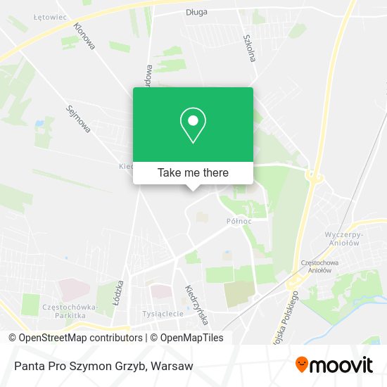 Panta Pro Szymon Grzyb map