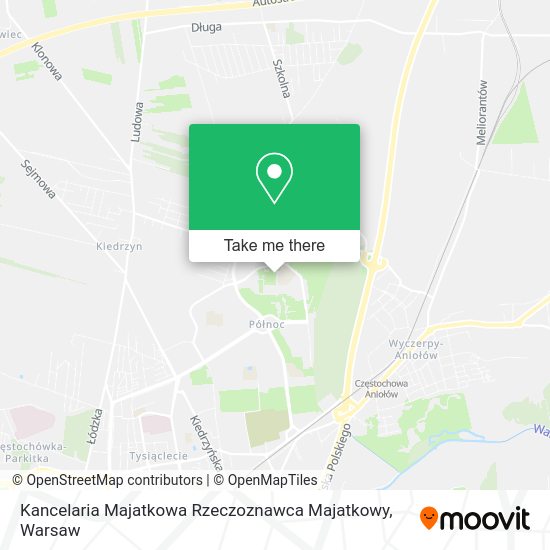 Kancelaria Majatkowa Rzeczoznawca Majatkowy map