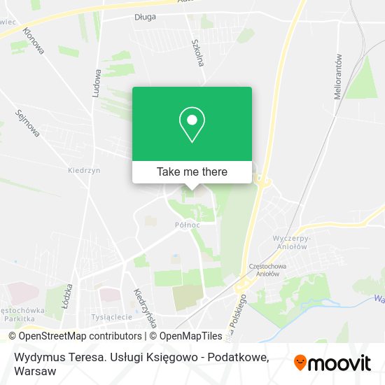 Wydymus Teresa. Usługi Księgowo - Podatkowe map