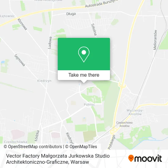 Карта Vector Factory Małgorzata Jurkowska Studio Architektoniczno-Graficzne