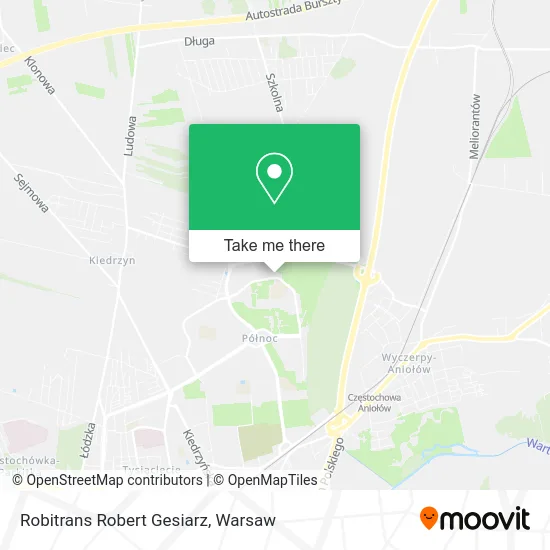 Карта Robitrans Robert Gesiarz