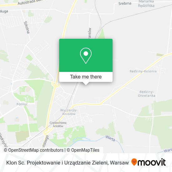 Klon Sc. Projektowanie i Urządzanie Zieleni map