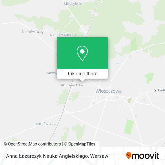 Anna Łazarczyk Nauka Angielskiego map