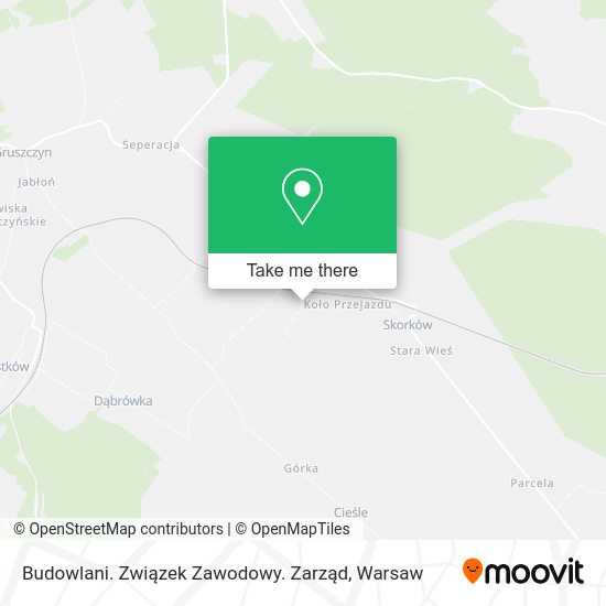 Budowlani. Związek Zawodowy. Zarząd map