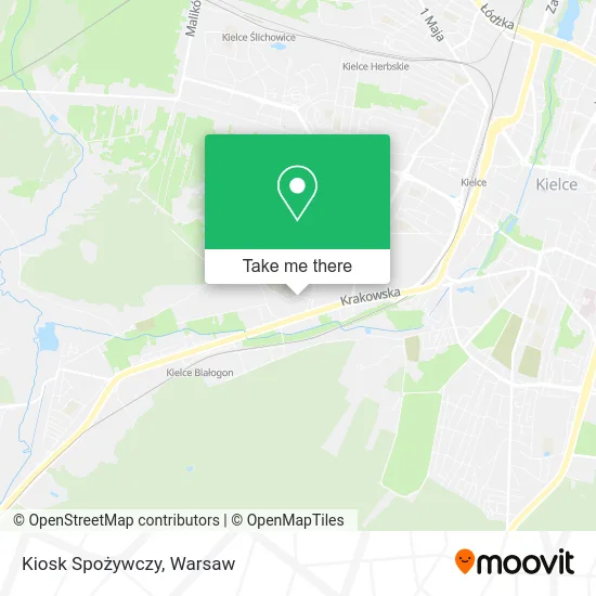 Карта Kiosk Spożywczy
