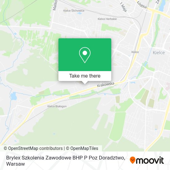 Brylex Szkolenia Zawodowe BHP P Poz Doradztwo map