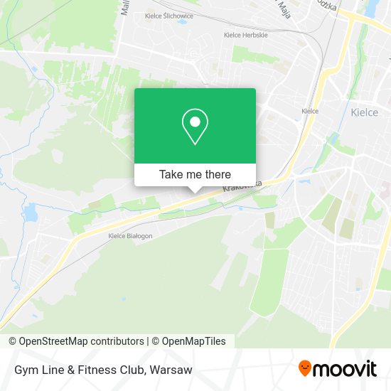 Gym Line & Fitness Club map