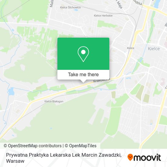 Prywatna Praktyka Lekarska Lek Marcin Zawadzki map