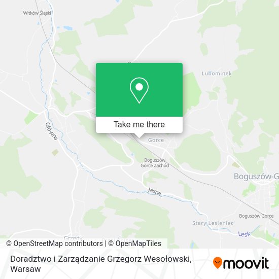 Doradztwo i Zarządzanie Grzegorz Wesołowski map