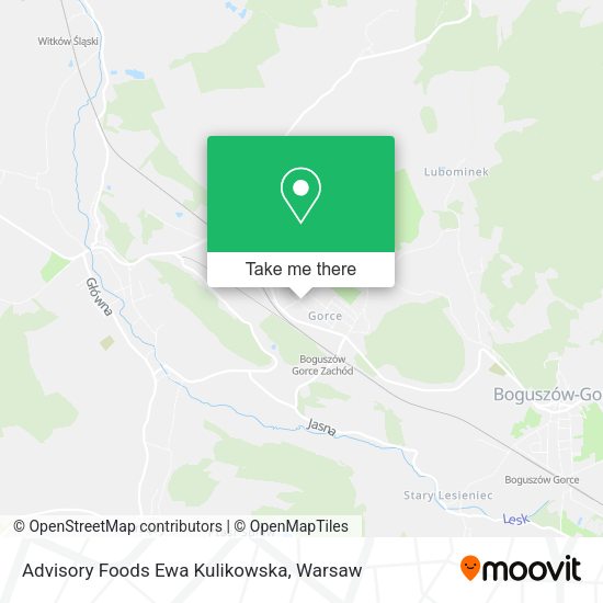 Advisory Foods Ewa Kulikowska map