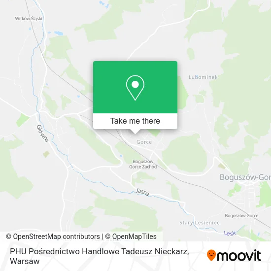 PHU Pośrednictwo Handlowe Tadeusz Nieckarz map