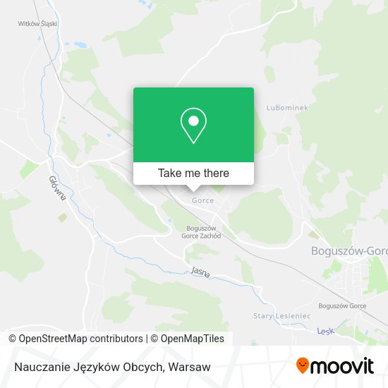 Nauczanie Języków Obcych map